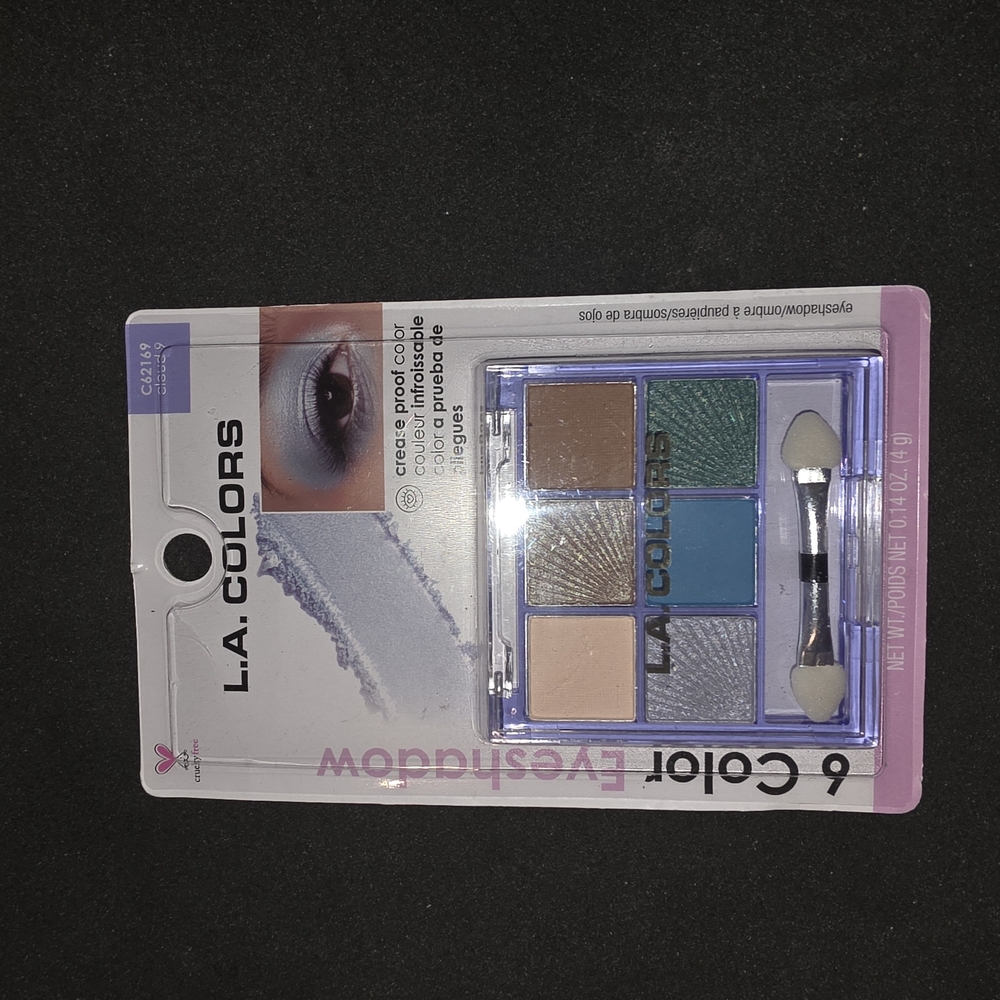 L.A. Colors 6-Color Eyeshadow Palette